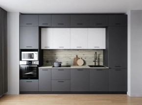 Кухонный гарнитур Меренга 3400 (Стол. 26мм) в Агрызе - agryz.ok-mebel.com | фото