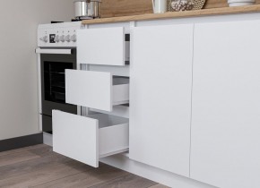 Кухня "МОРИ" 2.0 м (белый/дуб вотан) в Агрызе - agryz.ok-mebel.com | фото 4