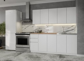 Кухня "МОРИ" 2.0 м (белый/дуб вотан) в Агрызе - agryz.ok-mebel.com | фото 6