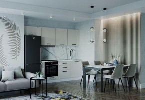 Кухонный гарнитур Шампань 2550 (Стол. 26мм) в Агрызе - agryz.ok-mebel.com | фото