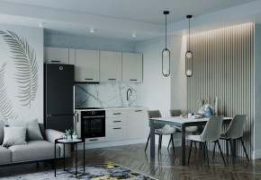 Кухонный гарнитур Шампань 2550 (Стол. 38мм) в Агрызе - agryz.ok-mebel.com | фото