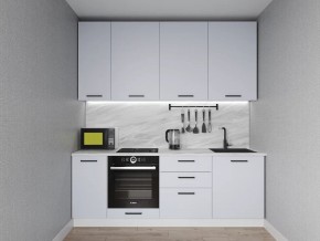 Кухонный гарнитур Смоки 2200 h950 (Стол. 38 мм) в Агрызе - agryz.ok-mebel.com | фото