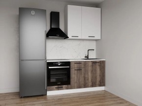 Кухонный гарнитур Старое Дерево 1600 h950 (Стол. 26мм) в Агрызе - agryz.ok-mebel.com | фото