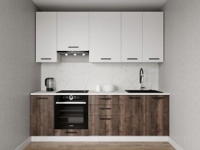 Кухонный гарнитур Старое Дерево 2400 h950 (Стол. 26мм) в Агрызе - agryz.ok-mebel.com | фото