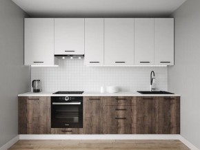 Кухонный гарнитур Старое Дерево 3000 h950 (Стол. 26мм) в Агрызе - agryz.ok-mebel.com | фото