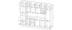 Кухонный гарнитур Старое Дерево 3400 (Стол. 26мм) в Агрызе - agryz.ok-mebel.com | фото 2