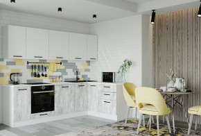 Кухонный гарнитур угловой Бланка 2600х1600 (Стол. 38мм) в Агрызе - agryz.ok-mebel.com | фото