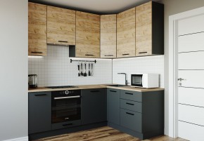 Кухонный гарнитур угловой Дели 2200*1600 (Стол. 26мм) в Агрызе - agryz.ok-mebel.com | фото