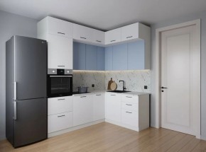 Кухонный гарнитур угловой Капри 2200*1700 (Стол. 26мм) в Агрызе - agryz.ok-mebel.com | фото