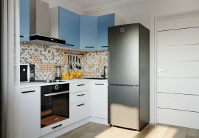 Кухонный гарнитур угловой Капри 2200х1000 (Стол. 38мм) в Агрызе - agryz.ok-mebel.com | фото
