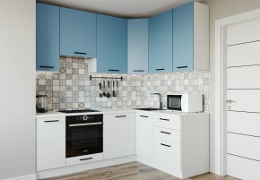 Кухонный гарнитур угловой Капри 2200х1600 h950 (Стол. 26мм) в Агрызе - agryz.ok-mebel.com | фото