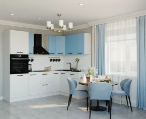 Кухонный гарнитур угловой Капри 2400х1600 (Стол. 26мм) в Агрызе - agryz.ok-mebel.com | фото