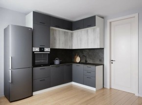 Кухонный гарнитур угловой Санторини 2200*1700 (Стол. 38мм) в Агрызе - agryz.ok-mebel.com | фото