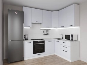 Кухонный гарнитур угловой Смоки 2200*1600 h950 (Стол. 26мм) в Агрызе - agryz.ok-mebel.com | фото