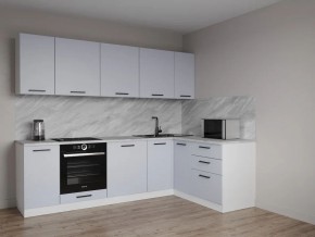 Кухонный гарнитур угловой Смоки 2600*1600 (Стол. 38 мм) в Агрызе - agryz.ok-mebel.com | фото