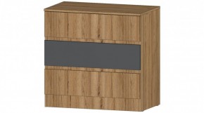 ЛЕНОРА Комод 3 ящика (графит) в Агрызе - agryz.ok-mebel.com | фото