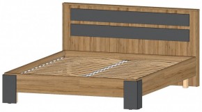 ЛЕНОРА Спальный гарнитур (модульный) графит в Агрызе - agryz.ok-mebel.com | фото 4