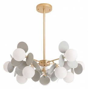 Люстра на штанге Arte Lamp Peacock A1369SP-10GY в Агрызе - agryz.ok-mebel.com | фото