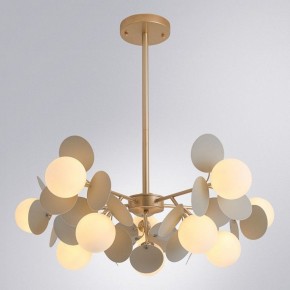 Люстра на штанге Arte Lamp Peacock A1369SP-10GY в Агрызе - agryz.ok-mebel.com | фото 2