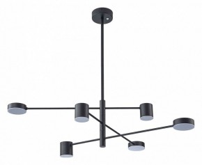 Люстра на штанге Arte Lamp Stanley A2476PL-40BK в Агрызе - agryz.ok-mebel.com | фото