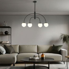 Люстра на штанге Eurosvet Cenacolo 30179/4 черный в Агрызе - agryz.ok-mebel.com | фото 2