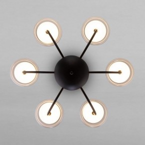 Люстра на штанге Eurosvet Fungo 50388 LED черный в Агрызе - agryz.ok-mebel.com | фото 2