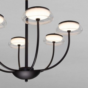 Люстра на штанге Eurosvet Fungo 50388 LED черный в Агрызе - agryz.ok-mebel.com | фото 5