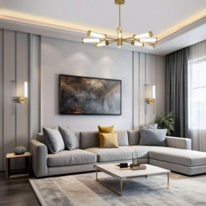 Люстра на штанге Eurosvet Stark 50386 LED латунь в Агрызе - agryz.ok-mebel.com | фото 3