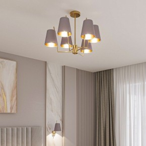 Люстра на штанге Eurosvet Topanga 60173/6 латунь в Агрызе - agryz.ok-mebel.com | фото 3