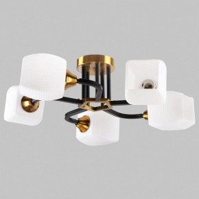 Люстра на штанге Imex MD.52009 MD.52009-5-S-BK+GAB в Агрызе - agryz.ok-mebel.com | фото