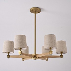 Люстра на штанге Imperiumloft Jorgenson Beige/Light wood STAVRA01 в Агрызе - agryz.ok-mebel.com | фото 3