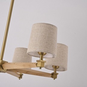 Люстра на штанге Imperiumloft Jorgenson Beige/Light wood STAVRA01 в Агрызе - agryz.ok-mebel.com | фото 7