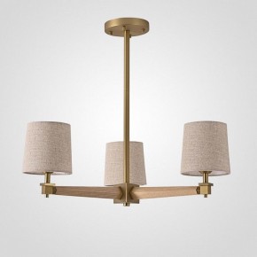 Люстра на штанге Imperiumloft Jorgenson Beige/Light wood STAVRA01 в Агрызе - agryz.ok-mebel.com | фото