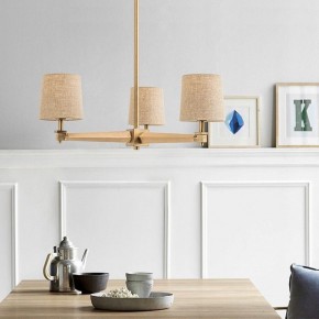 Люстра на штанге Imperiumloft Jorgenson White/Light wood STAVRA01 в Агрызе - agryz.ok-mebel.com | фото 6