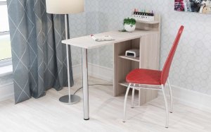 Стол маникюрный 4 трансформер с полками в Агрызе - agryz.ok-mebel.com | фото