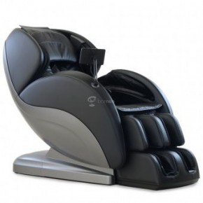 Массажное кресло PS6500 черно-серебряное в Агрызе - agryz.ok-mebel.com | фото