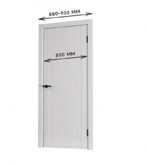 Межкомнатная дверь Bolivar Роялвуд белый (комплект) 800 в Агрызе - agryz.ok-mebel.com | фото