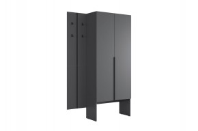 МЕРСИ Прихожая (модульная) графит в Агрызе - agryz.ok-mebel.com | фото 6