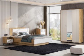МИЛАН Детская (Дуб Золотой/Белый матовый) в Агрызе - agryz.ok-mebel.com | фото 48