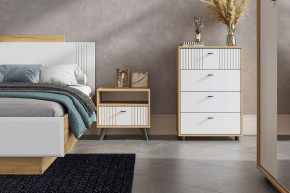 МИЛАН Детская (Дуб Золотой/Белый матовый) в Агрызе - agryz.ok-mebel.com | фото 49