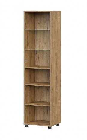 МИЛАН Гостиная (Дуб Золотой/Белый Матовый) модульная в Агрызе - agryz.ok-mebel.com | фото 23