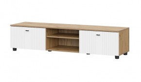 МИЛАН Гостиная (Дуб Золотой/Белый Матовый) модульная в Агрызе - agryz.ok-mebel.com | фото 32