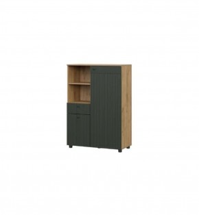 МИЛАН Гостиная (Дуб Золотой/Олива софт) в Агрызе - agryz.ok-mebel.com | фото 5