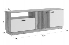 МОДИ К1 Гостиная (белое дерево) в Агрызе - agryz.ok-mebel.com | фото 4