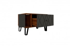 Модульная Спальня Римини (МДФ графит софт) в Агрызе - agryz.ok-mebel.com | фото 6
