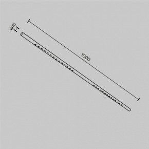 Модульный светильник Maytoni Points C101CL-L1000-24W3-6K-B в Агрызе - agryz.ok-mebel.com | фото 6