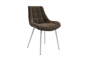 МОНТИ Стул (кофе (велюр)/белый) в Агрызе - agryz.ok-mebel.com | фото