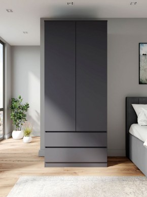 МОРИ МШ 900.2 Шкаф (графит) в Агрызе - agryz.ok-mebel.com | фото 3