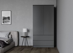 МОРИ МШ 900.1 Шкаф (графит) в Агрызе - agryz.ok-mebel.com | фото 2