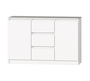 МС "Хилтон" Комод №4 1200 (Белый текстурный) в Агрызе - agryz.ok-mebel.com | фото